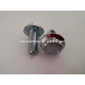 large stock low price stainless steel Hex flange bolt, flange screw